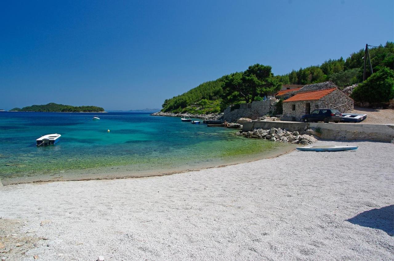 Apartments By The Sea Cove Zaglav, Korcula - 12208 Prizba Exteriör bild