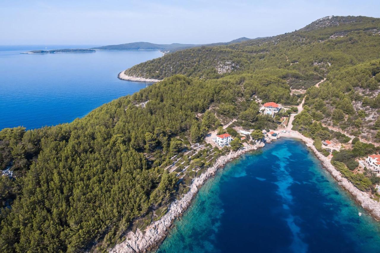 Apartments By The Sea Cove Zaglav, Korcula - 12208 Prizba Exteriör bild