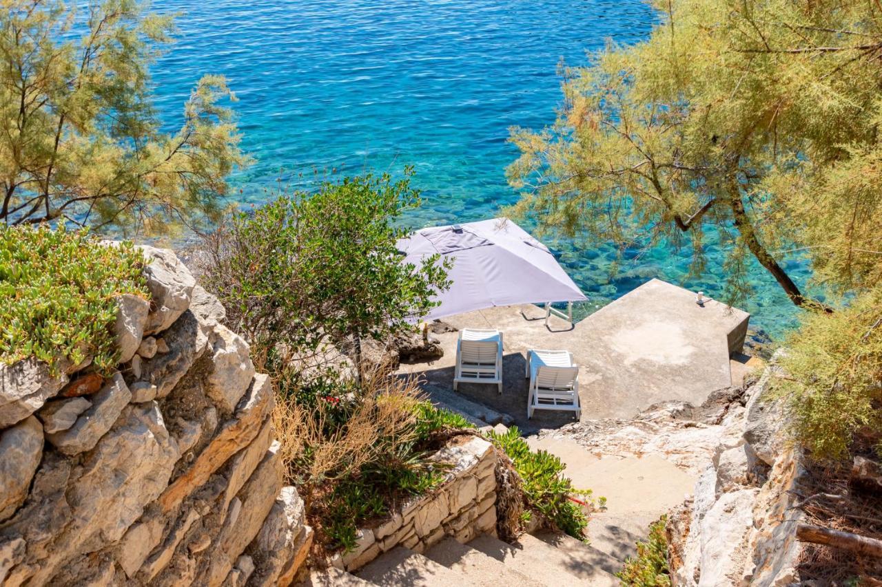 Apartments By The Sea Cove Zaglav, Korcula - 12208 Prizba Exteriör bild